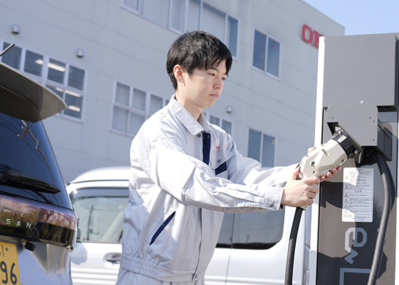 OKIクロステックのEV・PHEV保守体制強化の取り組みイメージ2