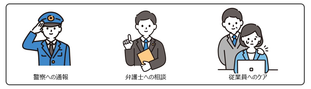 カスハラ発生時の対応